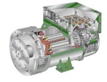 夷陵发电机内部结构图